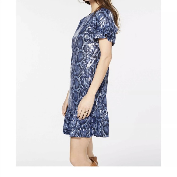 Michael Kors Snakesking Blue EXCLUSIVE dress - Picture 6 of 11